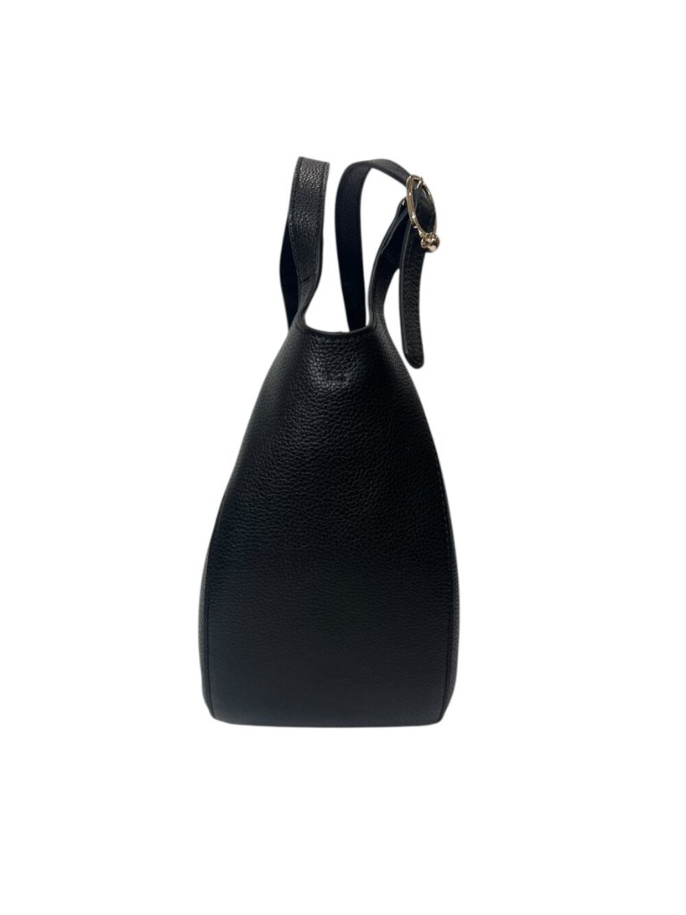 $780 Longchamp Black Leather S Le Foulonnes Double Top Handle Handbag - Picture 4 of 13